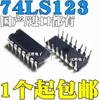 NEW 74LS123 HD74LS123P SN74LS123N  DIP16 Logical MVB Double to trigger the monostable multivibrator, upright DIP16 logic