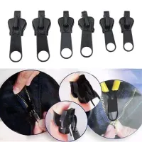 New 6pcs Instant Zipper Universal Instant Fix Zipper Repair Kit Replacement Zip Slider Teeth Rescue New Design for DIY Sew