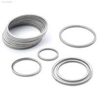 20Pcs Stainless Steel Earring Charm Circle Hoop Connector 15mm to 45mm O Ring Link Resin Frame Supplies For Diy Jewelry Making