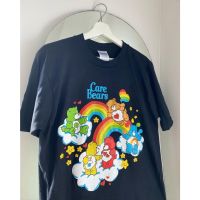 Cartoon Care bears  graphic cotton O-neck T-shirt for men