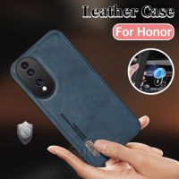 สำหรับ Honor 90 Lite Honor90 Pro 5G เคสมือถือกันกระแทกหรูหรานุ่มหนัง Hp Honer 90 Lite REA-NX9 CRT-NX1เรียบง่ายทนทานแม่เหล็กยึดโทรศัพท์ฝาหลัง