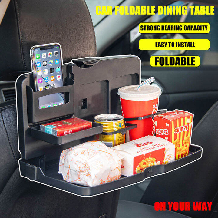 【Free Shipping】Portable Car Travel Dining Tray Organizer Car Seat