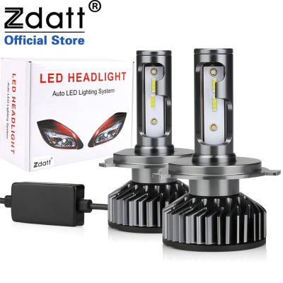 Zdatt H1 LED Headlights Bulb H4 H7 LED Canbus CSP Chip 9005 HB3 9006 HB4 Lamp H11 H8 H9 6000K 12V Auto Fog Light Ice Bulbs 2 PCS Bulbs  LEDs  HIDs