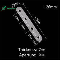 Just-In 10 Pcs โลหะสเตนเลสแบนตรงรั้งวงเล็บซ่อมซ่อมแผ่น Fixing Connector