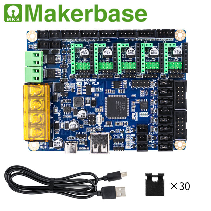 makerbase-mks-นกฮูกคณะกรรมการ32bit-150เมกะเฮิร์ตซ์-lpc5528คณะกรรมการควบคุม3d-ชิ้นส่วนเครื่องพิมพ์-ts35-usb-ดิสก์-u-พิมพ์