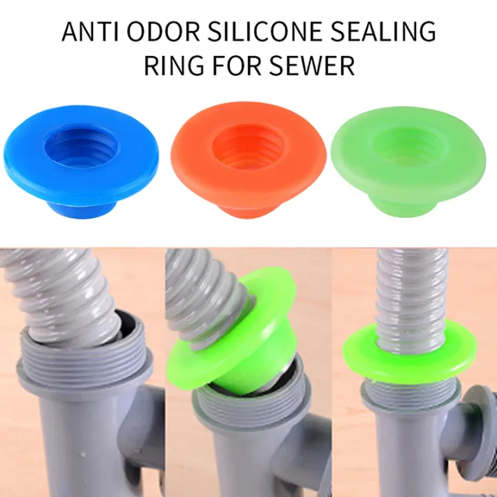 Sewer Seal Ring Kitchen Pipe Deodorant Sealing Plug Floor Drain Seal