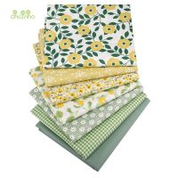 [HOT!] Chainho7pcs Floral SeriesPrinted Twill Cotton FabricPatchwork Cloth For DIY Sewing Quilting Baby amp;Children 39;s Material40x50cm