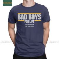 Bad For Life Mens T Shirt Movie Will Smith Cop Actions Vintage Tees Tshirt 100 Cotton 100% cotton T-shirt