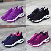 Spot New Womens Comfortable Running Shoes Lightweight Athletic Walking Shoes Breathable Sports Shoes