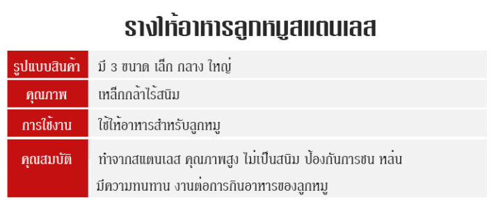 รางอาหาร-ถาดป้อนหมู-ชามปศุสัตว์-รางสแตนเลส-รางให้อาหารลูกหมู-ชามหมู