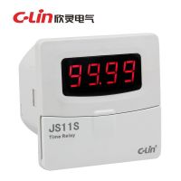 รีเลย์เวลาดิจิตอล C-Lin แบบใหม่และ Dh11s Js11s Dc24v Ac220v Ac380v ขอบเขตการหน่วงเวลา: 0.01S ~ 99990H สามารถปรับได้