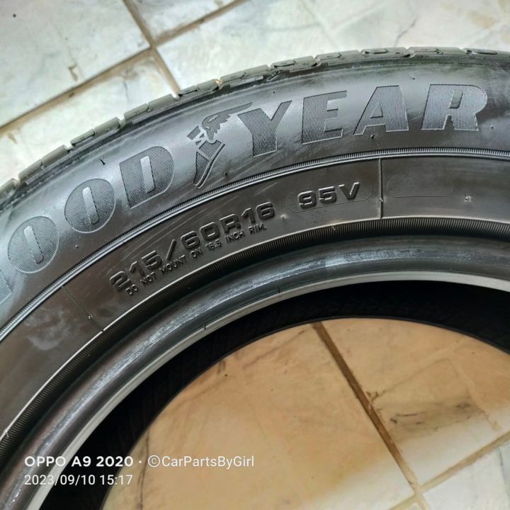 ราคาต่อคู่-2-เส้น-ยาง-goodyear-215-60-16-ปี20-4720