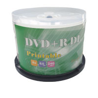 Mr.Data DVD+R DL DVD9 แพค 50 แผ่น Printable 8x 8.5 gb 240 min white printable