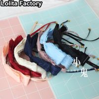 Multicolor ribbon hair hoop woman lovely sweet elegant hair accessories bow tie Lolita Spicy girls headdress cosplay