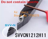 Yingke ผู้ถือเครื่องมือ Svvcn1212h11/ Svvcn1010h11 Cnc ผู้ถือเครื่องมือกลึง72.5องศาเครื่องมือตัดเครื่องกลึงเครื่องมือกลึง S ภายนอก