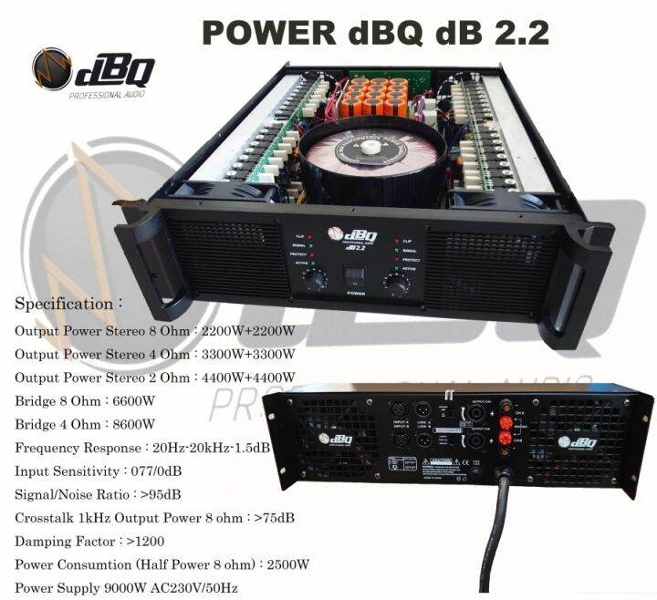 Power Amplifier BUILD UP Class GB dBQ dB 2.2 Lazada Indonesia