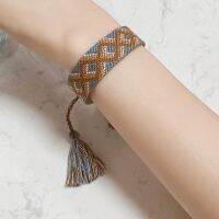 [COD] BZ1638 Cross-border and niche ribbon polyester tassel bracelet temperament fresh female