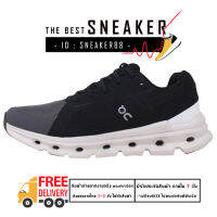 Sneaker Running On Could - Black??น้ำหนักเบา ผ้าใบดูดซับแรงกระแทก สำหรับผู้หญิงและชาย?