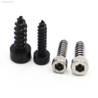 ☄✣ M2 M2.6 M3 M3.5 M4 M5 M6 Hexagon Hex Socket Cap Head Self Tapping Screw 8.8 Grade Black/Stainless Steel Allen Screws for Speaker