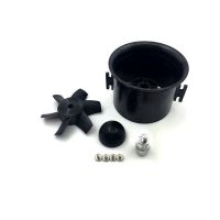 QX-MOTOR Brand 70mm EDF KIT with 6 Blades Ducted Fan Suit For RC Airplane Directly Buy from Factory