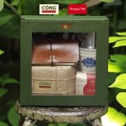 Hộp Quà Tặng Cộng Cà Phê- Hộp Hành Quân