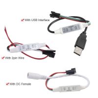 ตัวควบคุม RGB ขนาดเล็ก3ปุ่ม SP002E 1ชิ้นตัวควบคุมไมโครไฟกระแสตรง/USB DC5-24V สำหรับ WS2811 WS2812B SK6812พิกเซลแถบแอลอีดีสีความฝัน