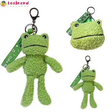 19cm cute toy plush green frog