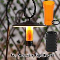 【LZ】✳▤  1/2 pçs diy objetivo zero lanterna sombra projetado para goalzero farol micro flash titular lampshape acampamento ao ar livre