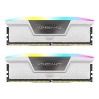 32GB (16GBx2) DDR5 5600MHz RAM (หน่วยความจำ) CORSAIR VENGEANCE RGB DDR5 (WHITE) (CMH32GX5M2B5600C36WK) ++