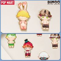 POP MART Dimoo Retro Series - Badge Blind Box POPMART Pin Mystery Box