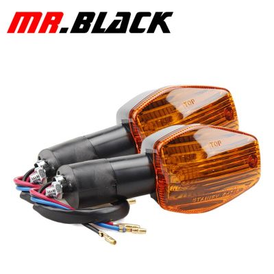 “：{}” 1 Pair Motocycle Steering Lamp Cornering Turn Signals Indicator Light Front And Rear For Honda CBR600 CBR600RR F5 F4I RC51 CB400