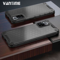 Vantime สำหรับ Xiaomi POCO X3 GT รังผึ้งเคสมือถือกันกระแทกโปร่งแสงกลับ