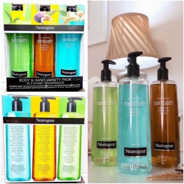 Neutrogena Rainbath shower and bath gel renewing I refreshing I