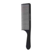 1Pc Hair Cutting Black Hairdressing Heat Resistant Antistatic Comb Cutting Comb Carbon Hair Stylist Salon Carbon Combs Tool