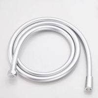 Shower Hose 1.5 M PVC High Pressure Shower Hose For Bath Handheld Shower Head Plumbing Hose Bathroom Hardware Water Pipe Silver Shower Sets