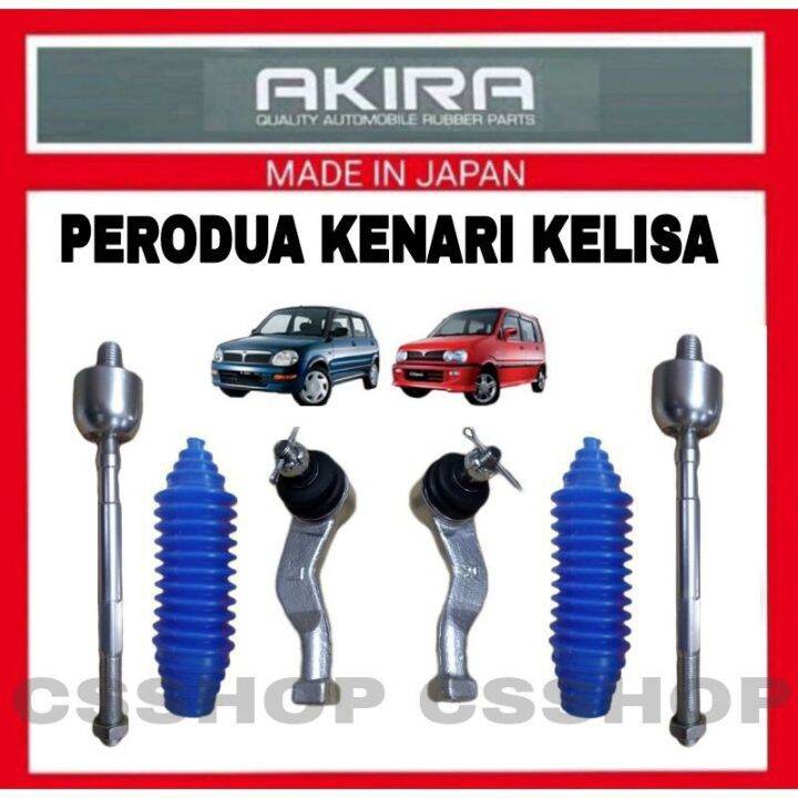 PERODUA KENARI KELISA POWER STEERING RACK END + TIE ROD END + BOOT