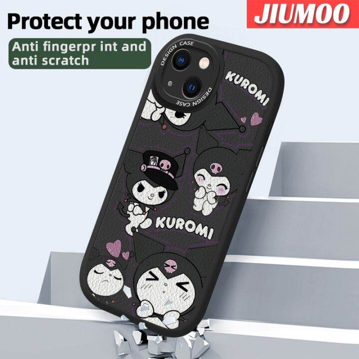 เคส-jiumoo-สำหรับ-huawei-y9-prime-2019-p-smart-z-honor-เคส9x-การ์ตูนแฟชั่นซิลิโคนนิ่มหนังดีไซน์ใหม่-kuromi-เคสฝาปิดเลนส์เต็มรูปแบบเคสป้องกันกล้อง