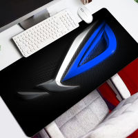 Asus Rog Anime Mouse Pad Art Table Mats Office Carpet Desk Pad Mouse Mat Black Big Gaming Mousepads Rubber Mat for Computer Table