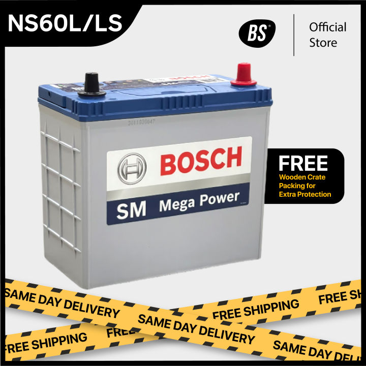 Bosch Battery NS60L NS60S Car Battery Bateri NS60L 46B24L Bateri Kereta ...