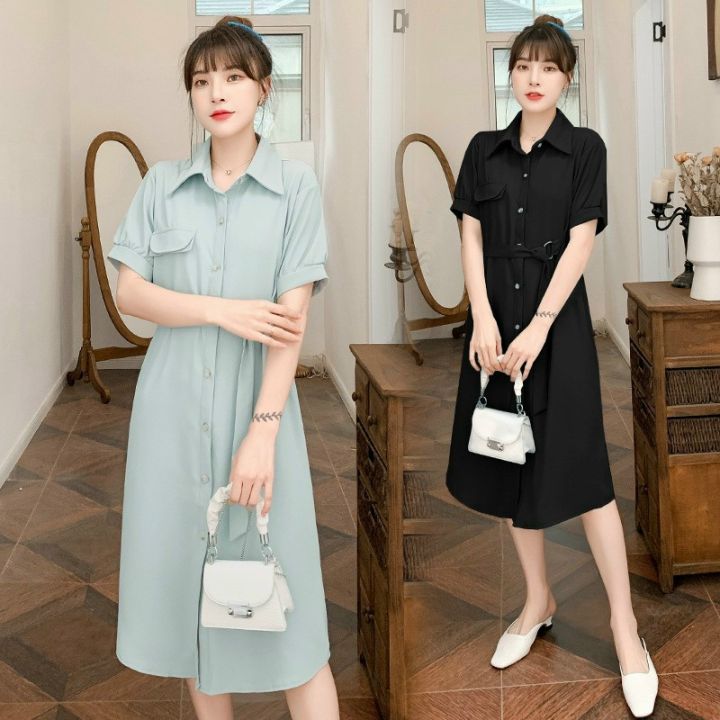 Đầm bầu thời trang thiết kế công sở dáng dài phong cách Hàn Quốc rẻ đẹp  Váy  bầu đẹp giá rẻ  Lazadavn