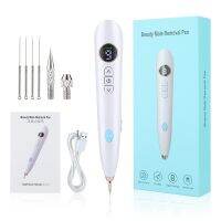 Small White Spot Mole Pen Sweeping Pen Spot Mole Pen, Miniature Embroidery Beauty Instrument Pen Rechargeable Power Dual-Purpose