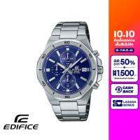 CASIO นาฬิกาข้อมือผู้ชาย EDIFICE รุ่น EFV-640D-2AVUDF วัสดุสเตนเลสสตีล สีน้ำเงิน