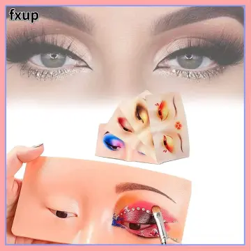 Makeup Practice Face, 5D Multifunctional Silicone Makeup Face with