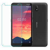 กระจกนิรภัยสำหรับ Nokia C2 2020 ฟิล์มป้องกัน 9H ป้องกันหน้าจอป้องกันการระเบิดฝาครอบโทรศัพท์-Xdeiu