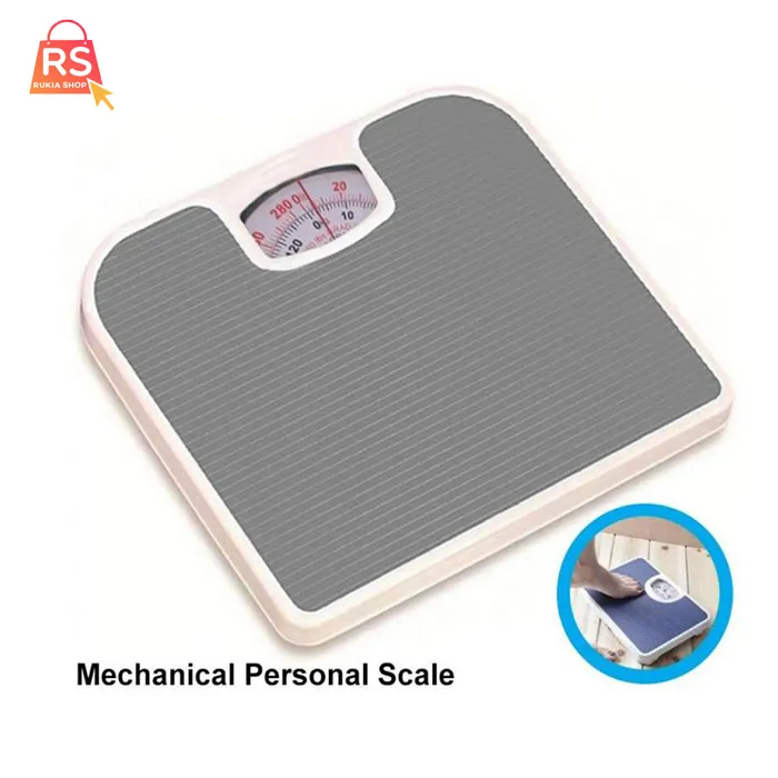 Rukia Mechanical Health Weighing Scale 280kg Timbangan Lazada PH