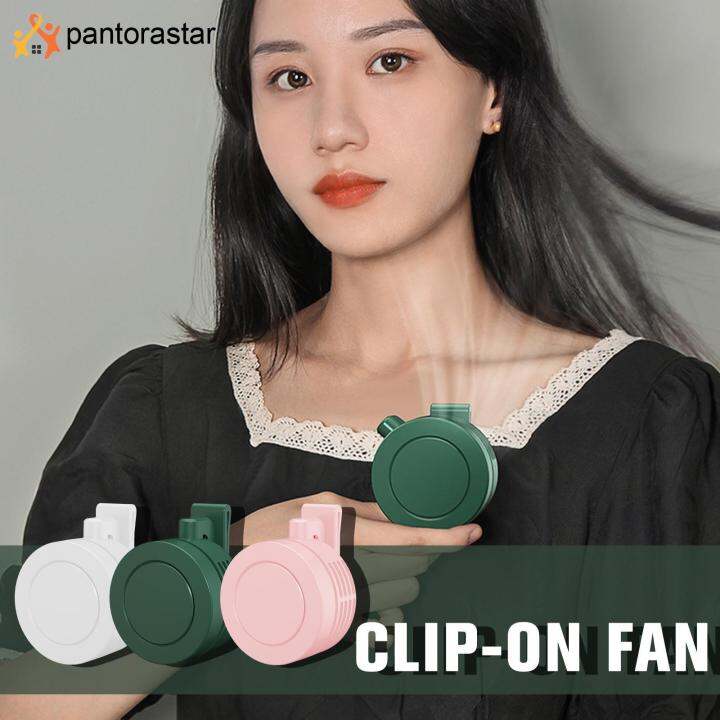 [pantorastar] Mini Clip Fan Summer Outdoor Portable Low Noise 3Gear Speed 360 Adjustable Wind