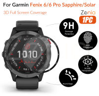 Zenia 1PC 20D HD เต็มรูปแบบหน้าจอขอบโค้งเต็มรูปแบบป้องกันฟิล์มสำหรับ Garmin Fenix 6 Pro Sapphire Solar Pro Fenix6กีฬาสมาร์ทนาฬิกา HD 9H 3D ป้องกันการระเบิดป้องกันฟิล์มอุปกรณ์เสริม