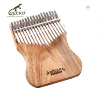 【YF】 2020 New Gecko 17 Keys kalimba Thumb finger piano Wood acoustic musical instrument