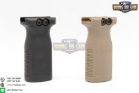 กริ๊ป Magpul รุ่น RVG  ● คุณสมบัติ : 1. สำหรับติดชุดหน้าระบบPicatinny(ราง20mm.) 2. ขนาดพอดีมือกระทัดรัด  ● มี2สีให้เลือก 1. สีดำ 2. สีทราย  ราคา 200 บ