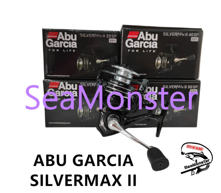 0857 ABU GARCIA SILVERMAX II SPINNING REEL SILVERMAX 2 FISHING REEL